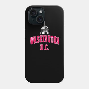 Washington District of Columbia DC Vintage Sports Design Nav Phone Case