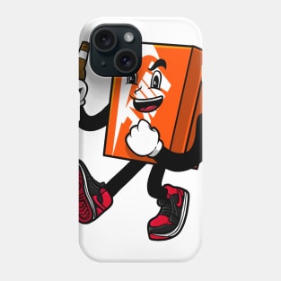 Sneakerhead with beer Illustration Phone Case
