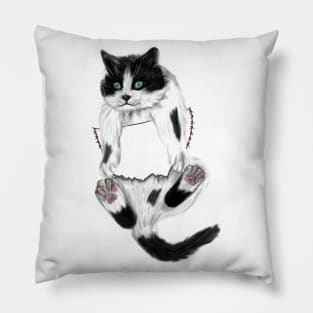 cat in your pocket Pillow