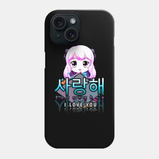 Saranghae - I Love You - Korean Quote Phone Case