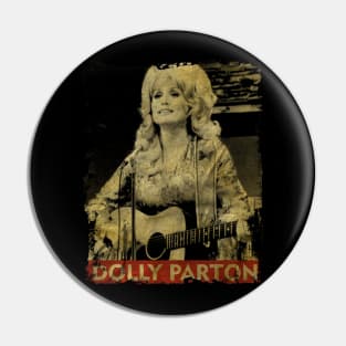 TEXTURE ART-Dolly Parton - RETRO STYLE 2 Pin