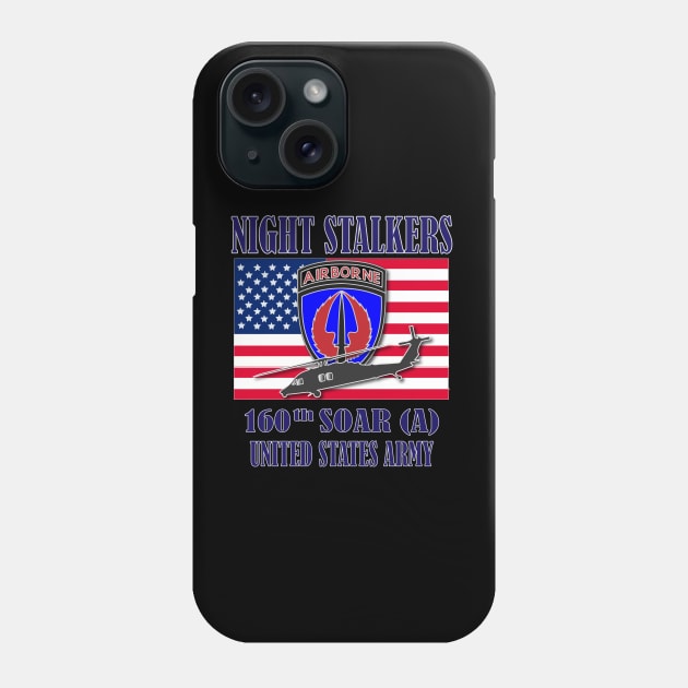 160th SOAR (A) Phone Case by Relaxed Lifestyle Products