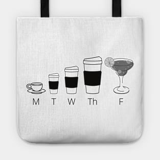 Getting through the week with martini Tote