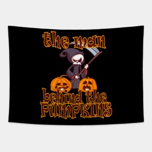 Pumpkin Halloween Witch Party Costume Gift Tapestry