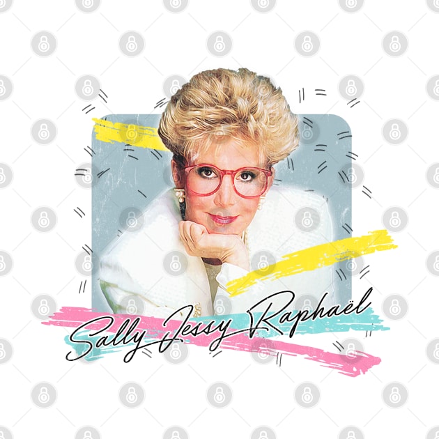 Sally Jessy Raphael / Vintage Faded Look 90s Style Fan Design by DankFutura