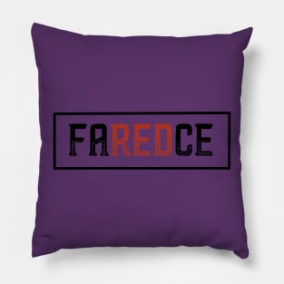 Red in the Face Pillow