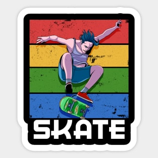 Tony Hawk Do A Kickflip Sticker by THPSart