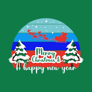 Merry Christmas And A Happy New Year T-Shirt