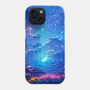 Blue Starry night Phone Case