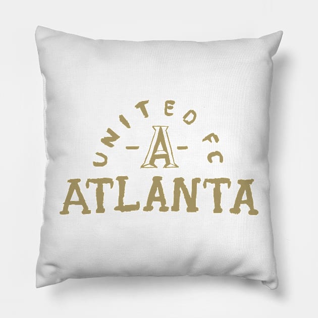 Atlanta Uniteeed fc 04 Pillow by Very Simple Graph