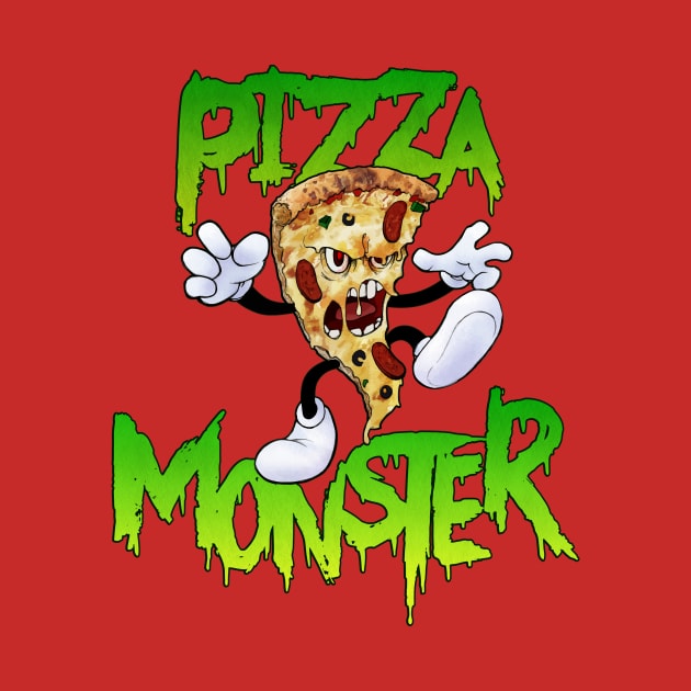 PIZZA MONSTER!!! by Justin Langenberg