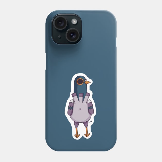 Pigeon Number One Phone Case by EmpressIguana