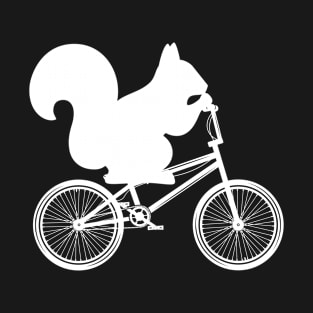 Squirrel bike gift cyclist saying BMX T-Shirt