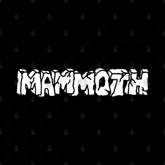 Mammoth - Original VH Band Logo by RetroZest