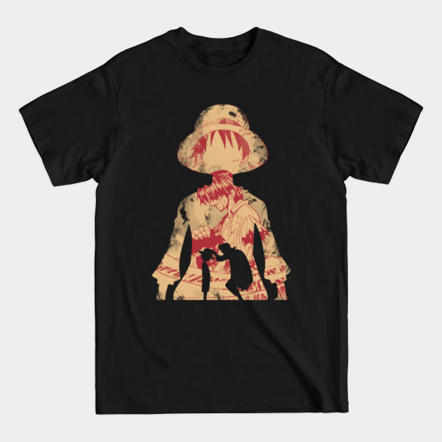 Luffy and Shanks - One Piece - T-Shirt