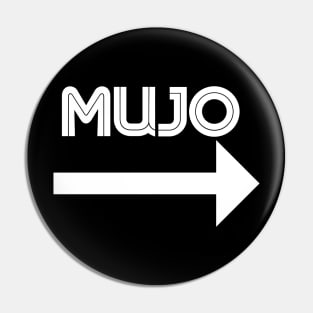 Mujo - arrow Pin