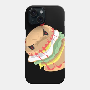 funny mounster burger Phone Case