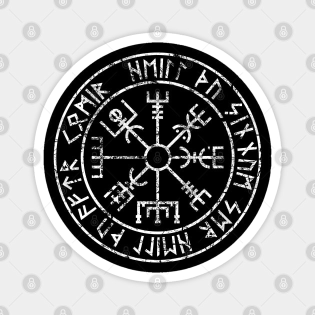 Vegvisir Magnet by Deathrocktee