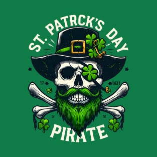 St. Patrick’s Pirate Skull T-Shirt