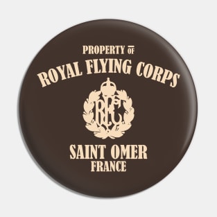 Royal Flying Corps France Pin