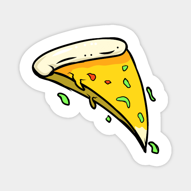 Pizza makaroni Magnet by Cahya. Id