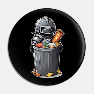 Garbage Knight 1 Pin