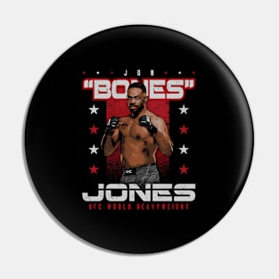 Jon Jones Bones Fighter Pin