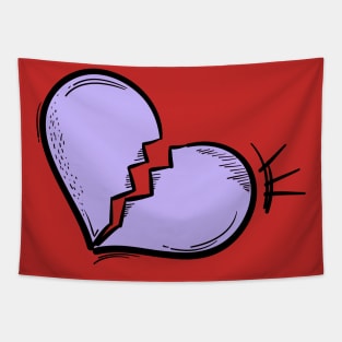 Broken Heart Tapestry