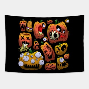 Pumpkin Pattern Tapestry