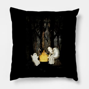 Marshmallows and ghost stories Pillow