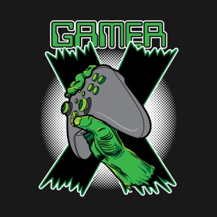 Severed arm holding Game Controller T-Shirt