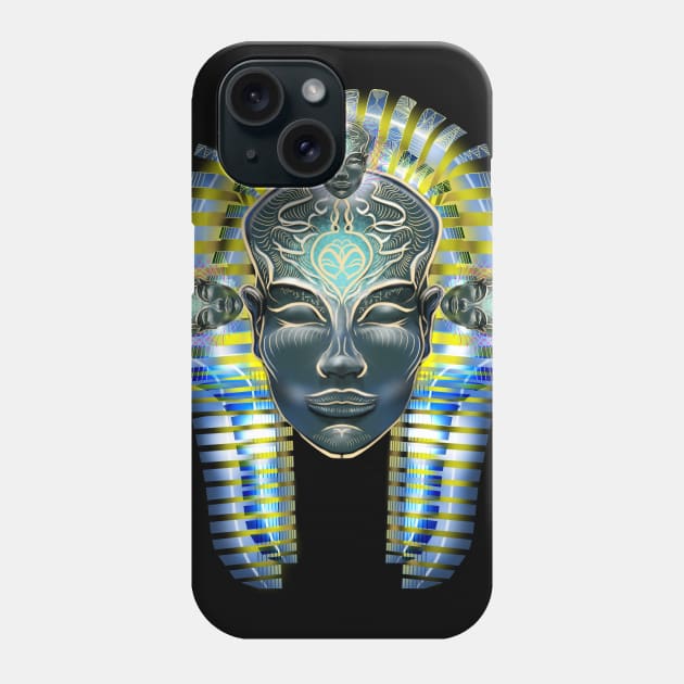 MYSTICAL PHARAO Phone Case by KARMADESIGNER T-SHIRT SHOP