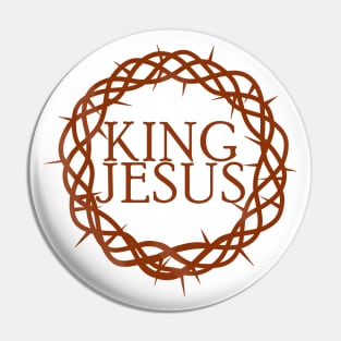 King Jesus Pin