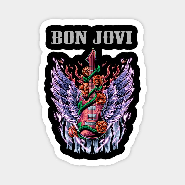 BON JOVI VTG Magnet by Mie Ayam Herbal