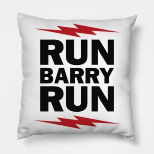 RUN BARRY RUN Pillow