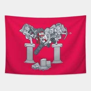 Commando Cupid Tapestry