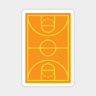 Basketball Court Magnet