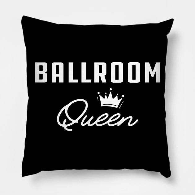 Ballroom Queen Pillow by KC Happy Shop