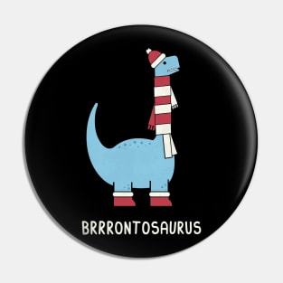 Brrrontosaurus Pin