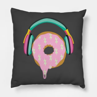 Rockin' Doughnuts Pillow