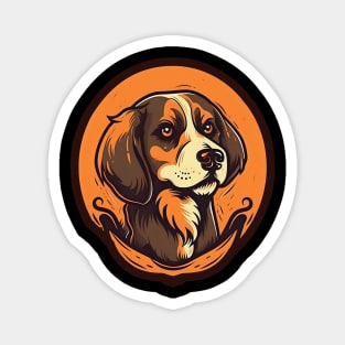 Handsome Spaniel dog Magnet