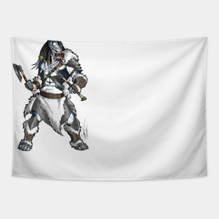 Viking Predator Tapestry