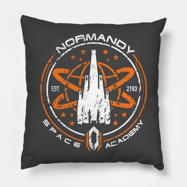 SPACE ACADEMY SINCE 2183 Pillow by MatamorosGraphicDesign