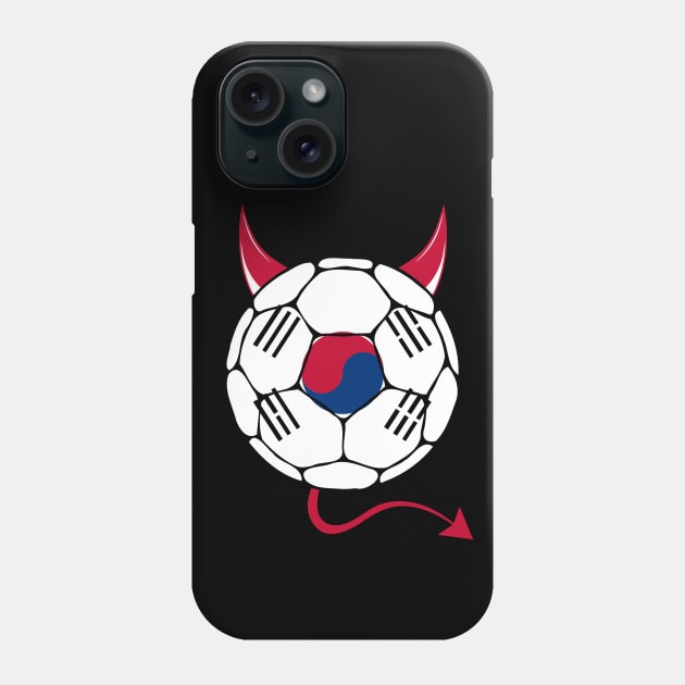 South Korea Football Halloween Phone Case by footballomatic