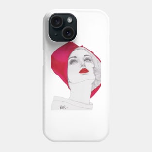 Red Hat Girl Phone Case