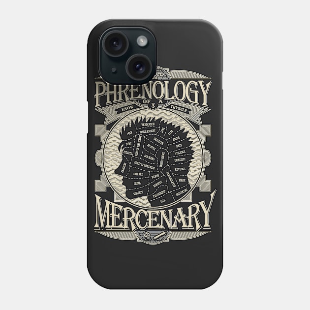 Phrenology of a mercenary - Berserk Phone Case by LanfaTees