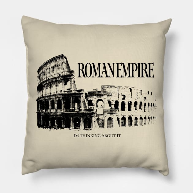 Roman empire Pillow by Mrmera