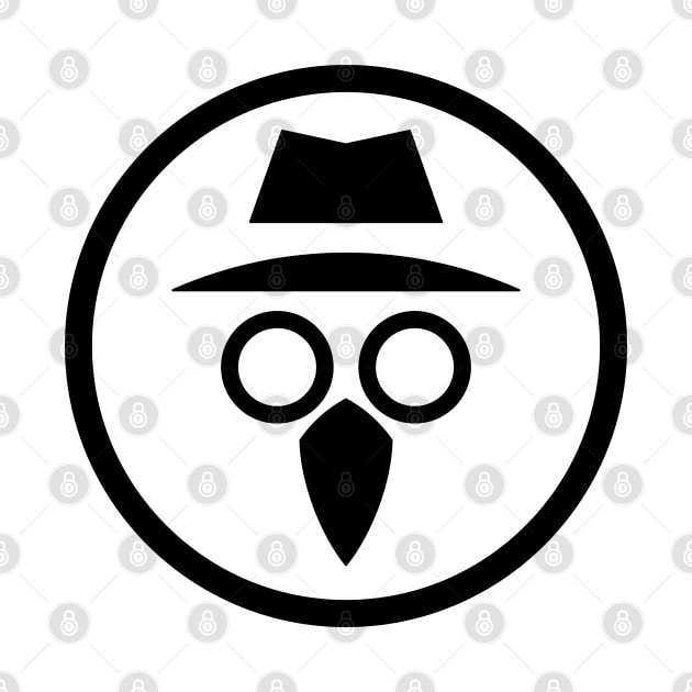 Plague Doctor Icon (Black) by inotyler