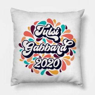 Tulsi Gabbard 2020 Paisley Pillow