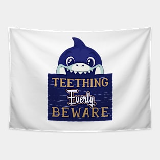 Everly - Funny Kids Shark - Personalized Gift Idea - Bambini Tapestry